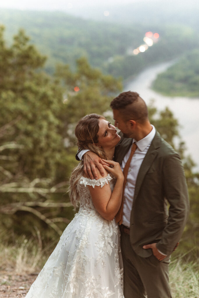 Mount Tammany Sunset Elopement