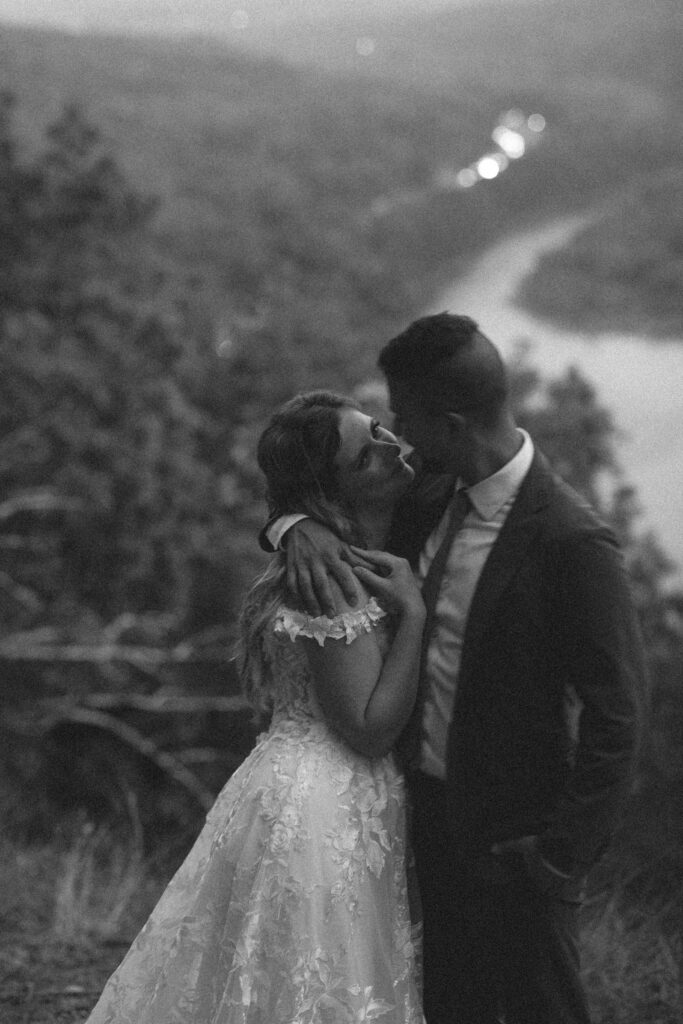 Mount Tammany Sunset Elopement