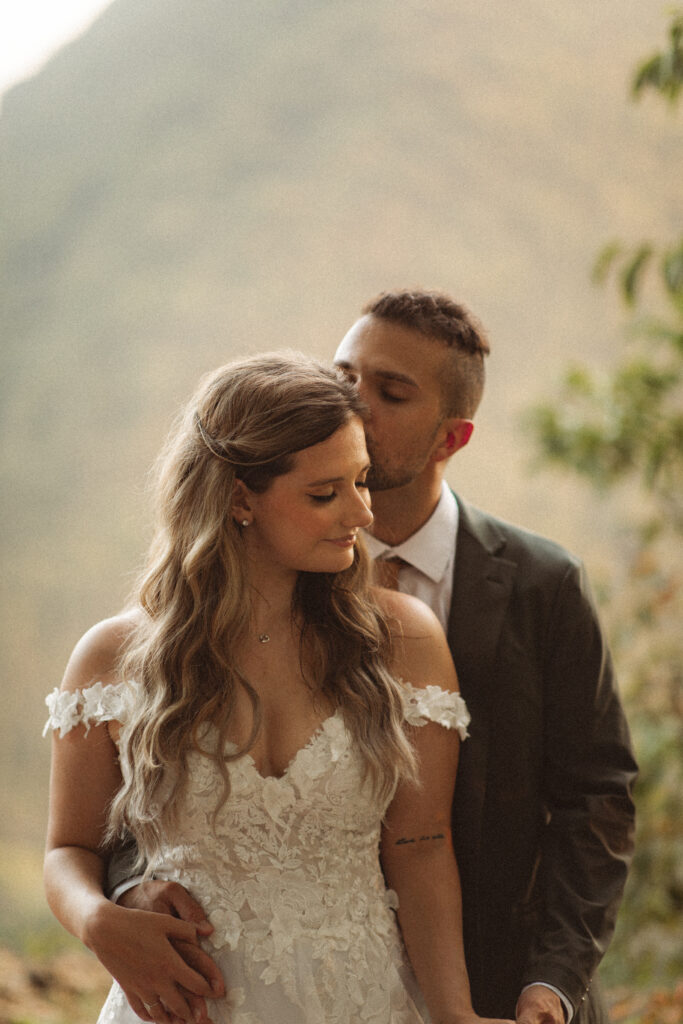 Mount Tammany Sunset Elopement