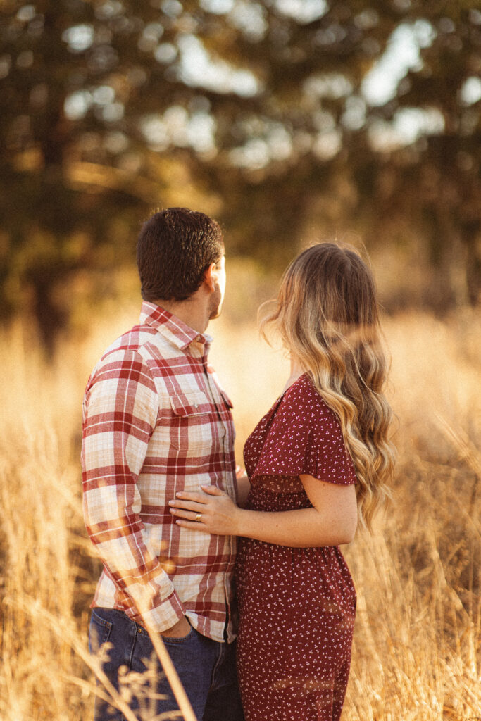 Vintage Autumn Engagement Session at Thompson Park, NJ