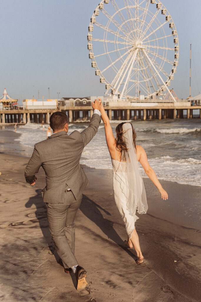 Atlantic City Beach Elopement