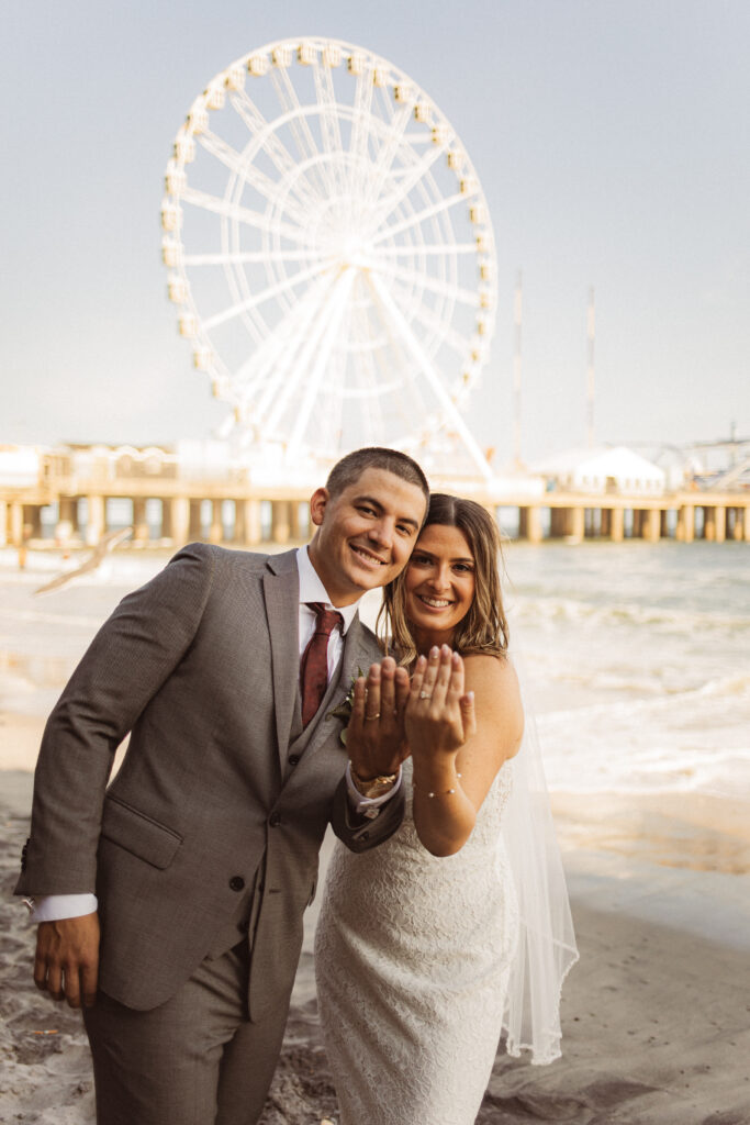 Atlantic City Beach Elopement